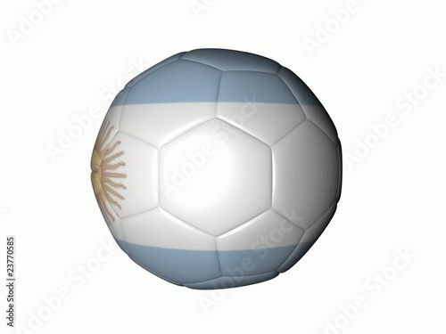 Balón de fútbol Bandera Argentina