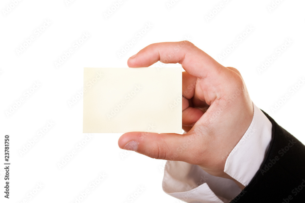business card – close-up business card – close-up