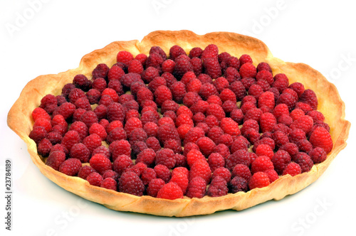 La tarte aux framboises photo