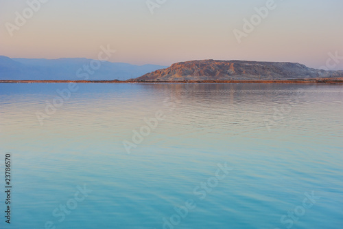 The Dead Sea before dawn