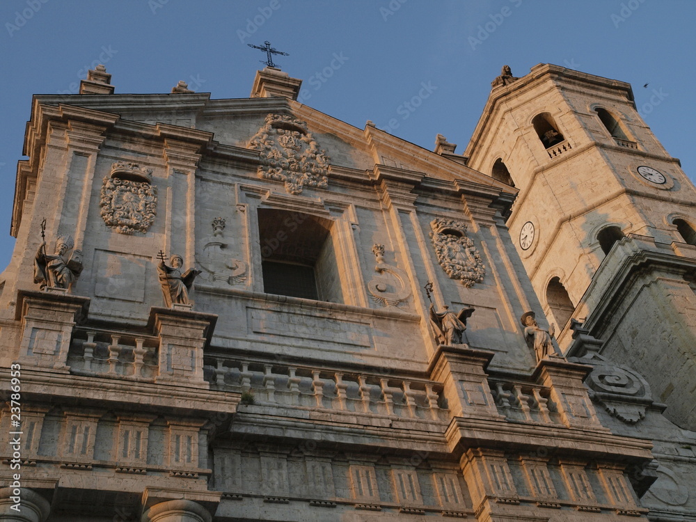 Catedral de Valladolid al atardecer