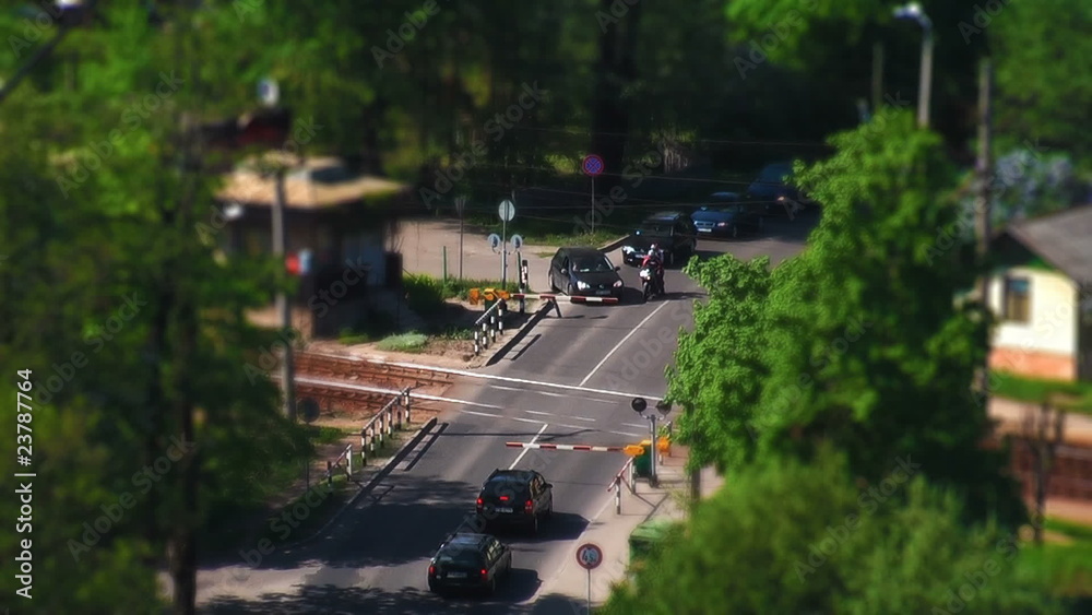 HD 1080 - Rail crossing