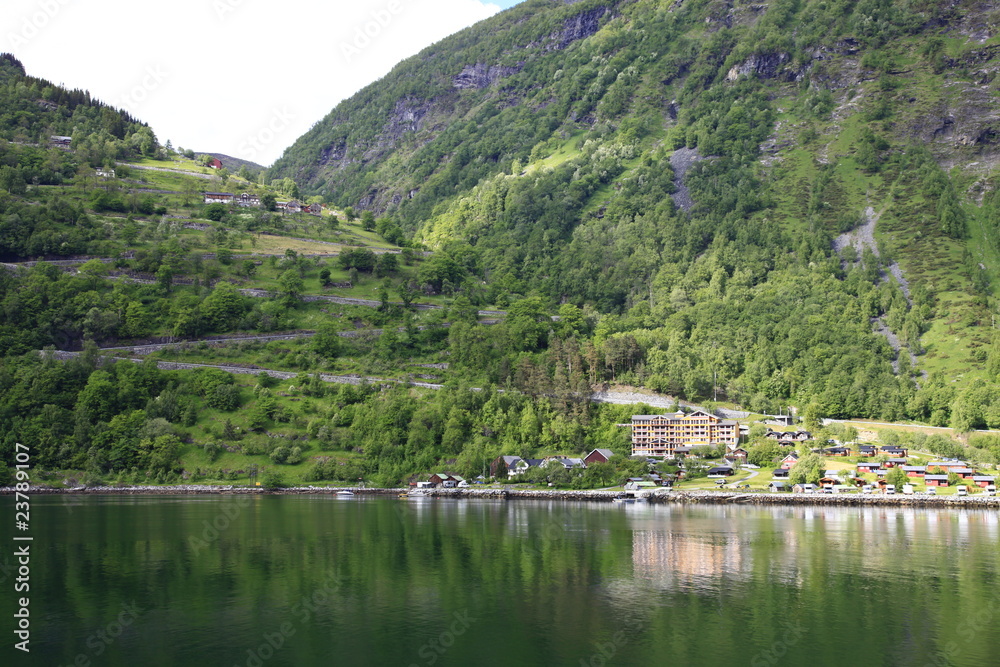 geiranger fjord norwegen