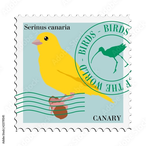 vector stamp with canary