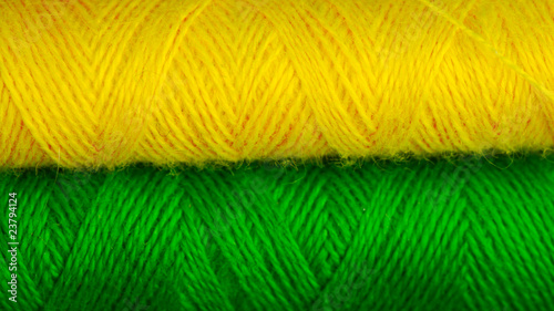 Plakat w ramie spool of thread macro texture