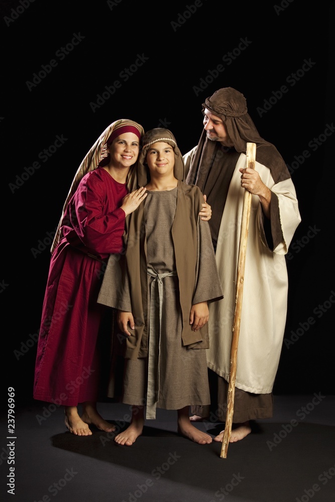 Mary, Joseph And Young Jesus