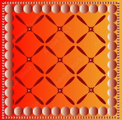 Orange patterned background