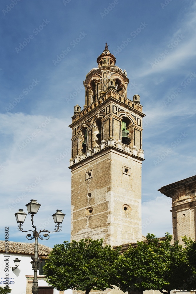 Ecija, Sevilla, Spain; La Iglesia Mayor De Santa Cruz