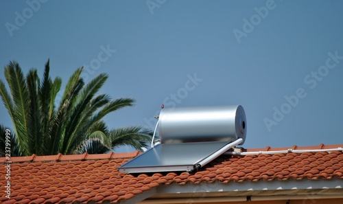 Pannello solare termico photo