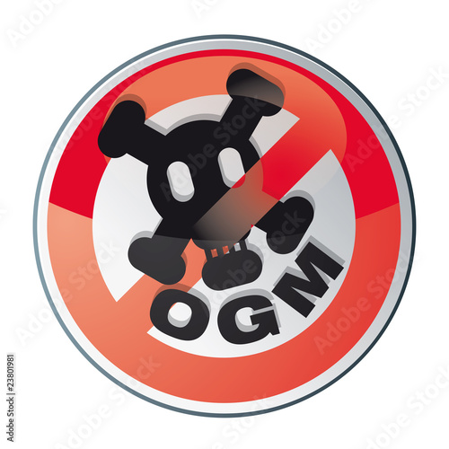 icone / bouton anti OGM
