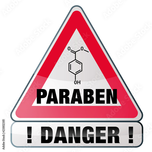 danger, contient du paraben