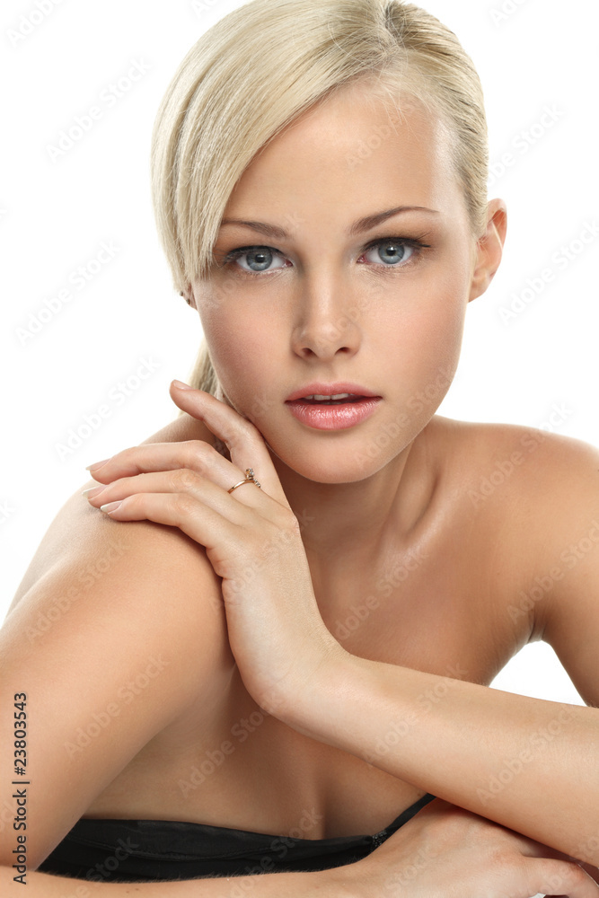 Beautiful blonde girl Beautiful blonde girl