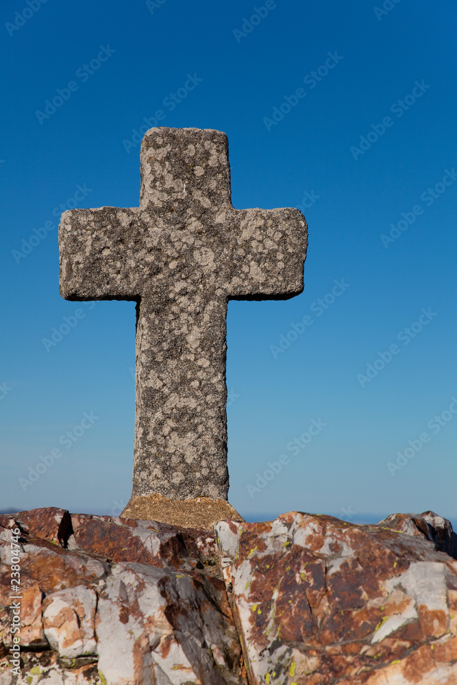 Cruz en la Peña de Francia, Salamanca, Castilla y Leon, Spain