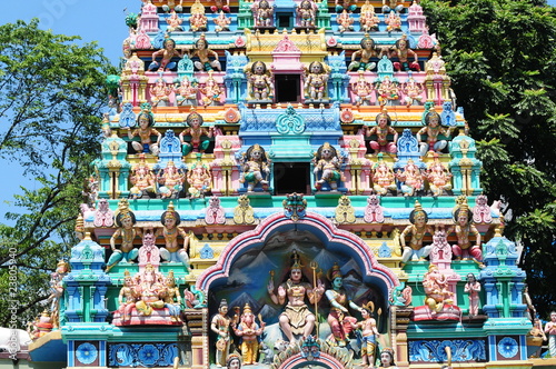 Facade Of A Hindu Temple © axway