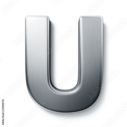 The letter U