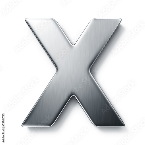 The letter X