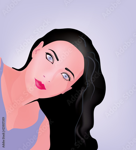 The woman