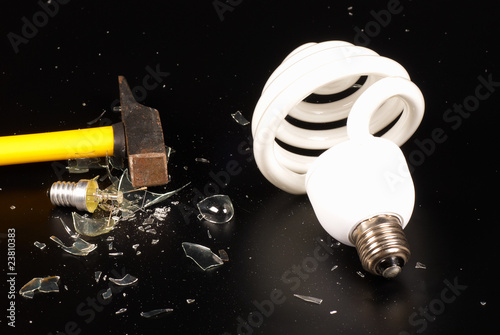 Canvas-taulu Change to energy saving