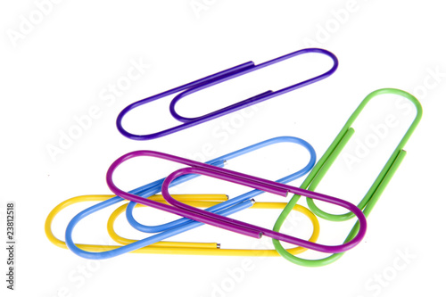 colorful aperclips