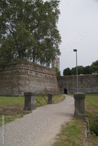 Particolare di Mura con Sortita - Lucca