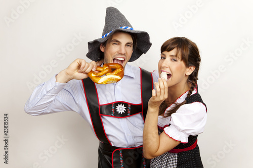 otoberfest spaß heidi und seppl