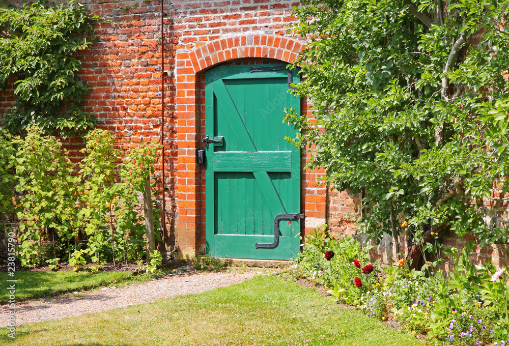 An English Walled Garden An English Walled Garden