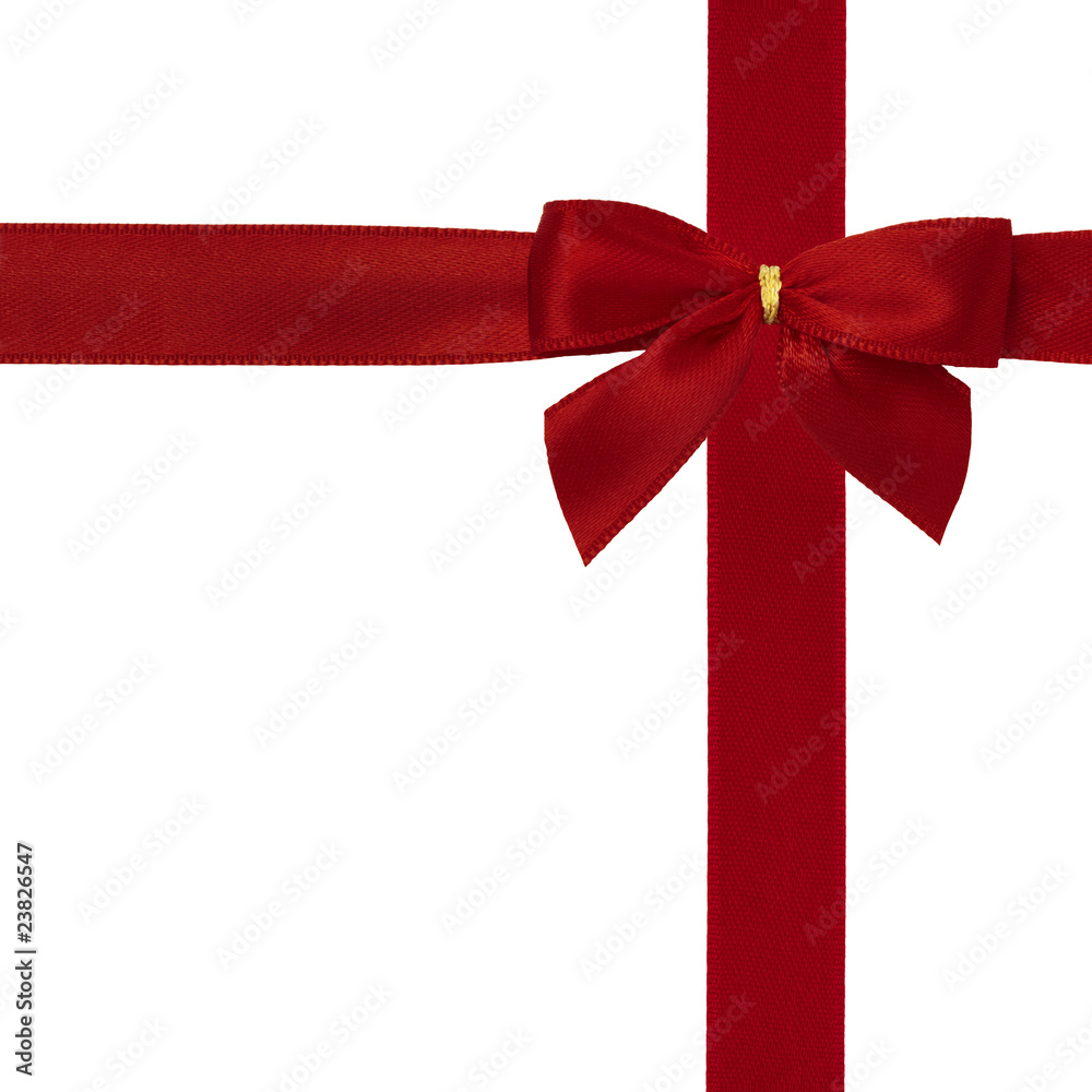 Red Ribbon and Bow Red Ribbon and Bow