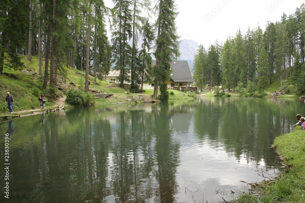 Fototapeta premium Sports in Trentino's holiday