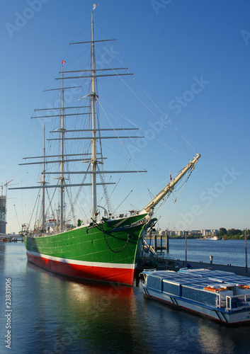Rickmer-Rickmers am Morgen