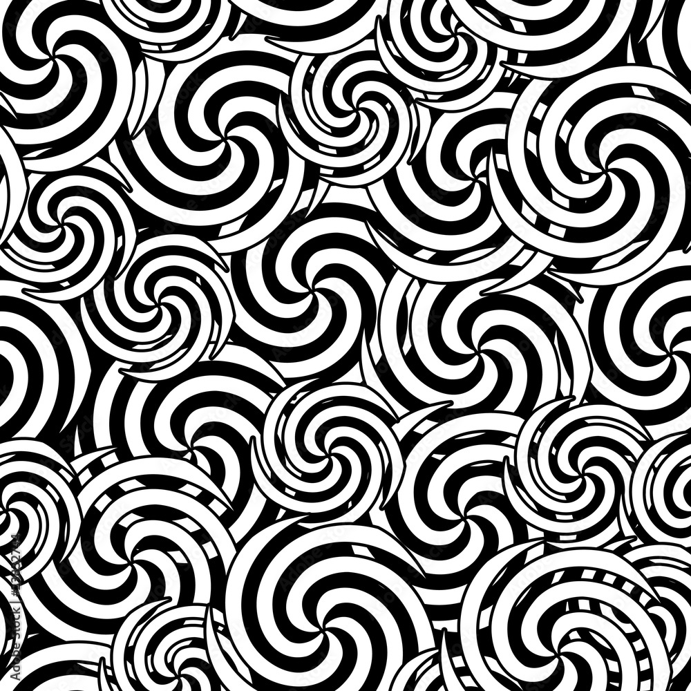 Seamless swirl pattern