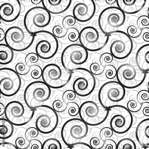 Seamless swirl pattern