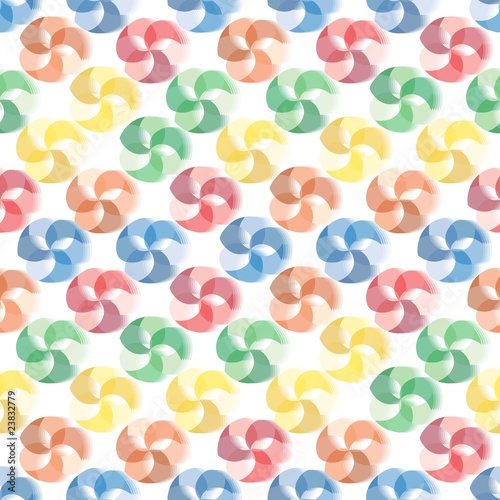 Seamless vivid swirl pattern