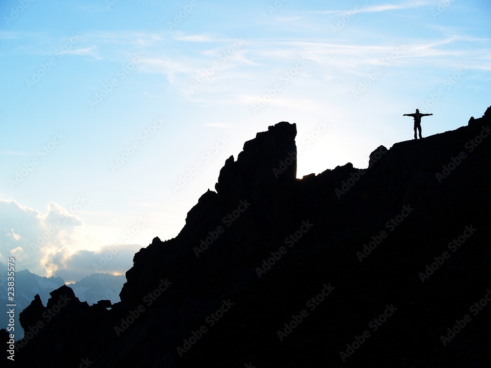 Fototapeta premium Arête de montagne