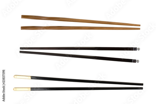 Chopsticks in the eastern traditional cuisine.