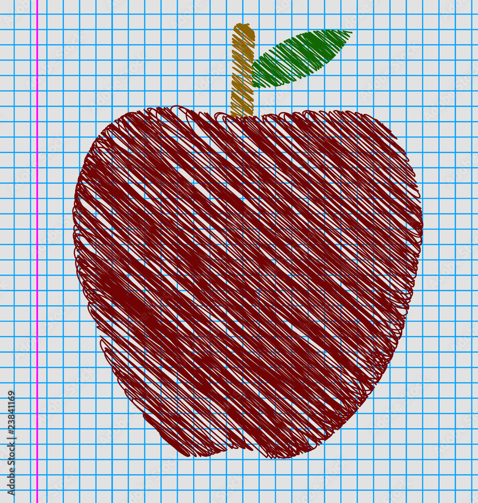 manzana roja