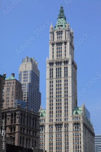 Art deco woolworth building