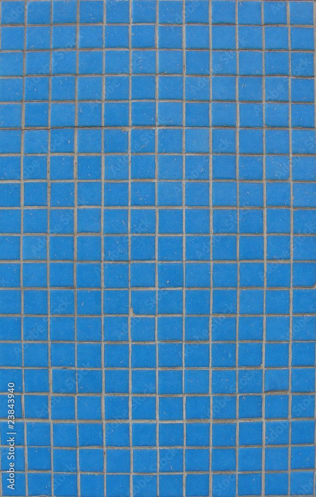 blue tiles mosaic pattern