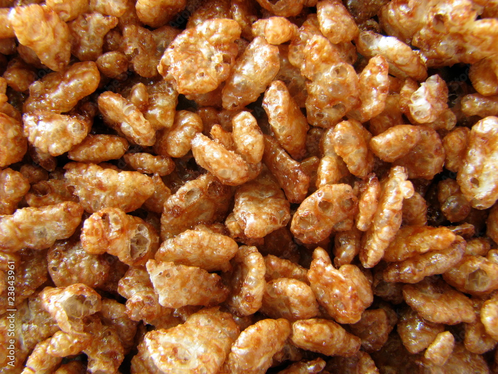 Abstract Background Food Texture of Some Chocolate Cereal Abstract Background Food Texture of Some Chocolate Cereal