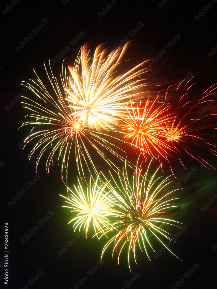 feux d'artifice