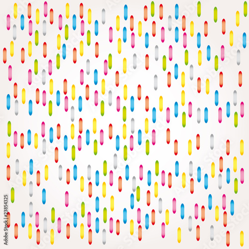 Multicolored dot background vector point illustration
