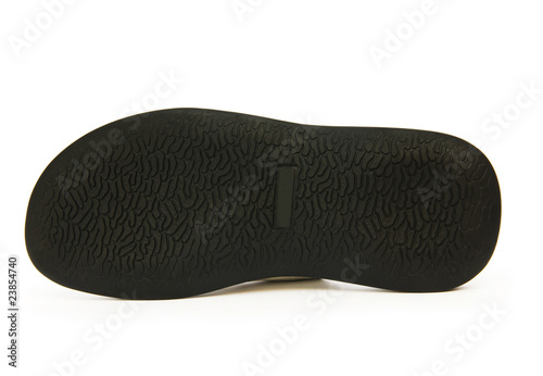 Sole of shoe isolated on the white background