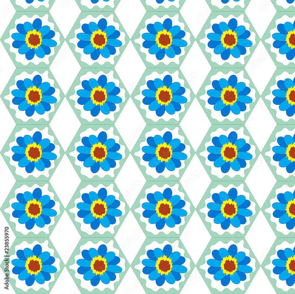 Blue flowers Blue flowers