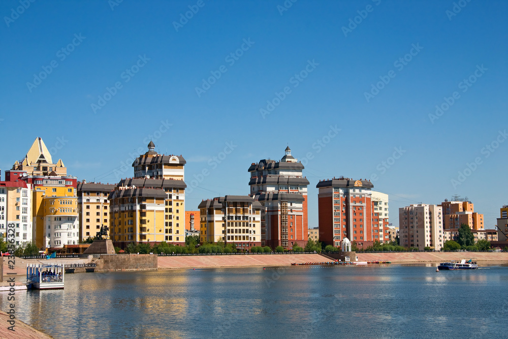 Obraz premium Astana waterfront