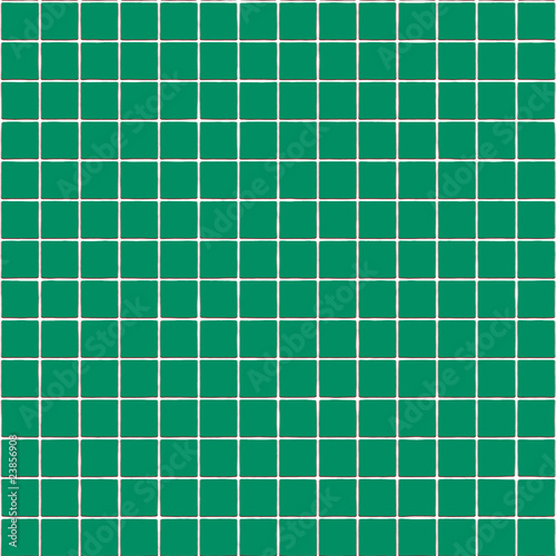 Green bathroom tiles