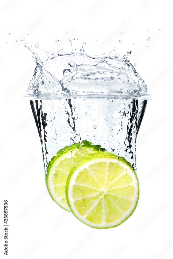 Fruchtige Erfrischung mit Limonen Fruchtige Erfrischung mit Limonen
