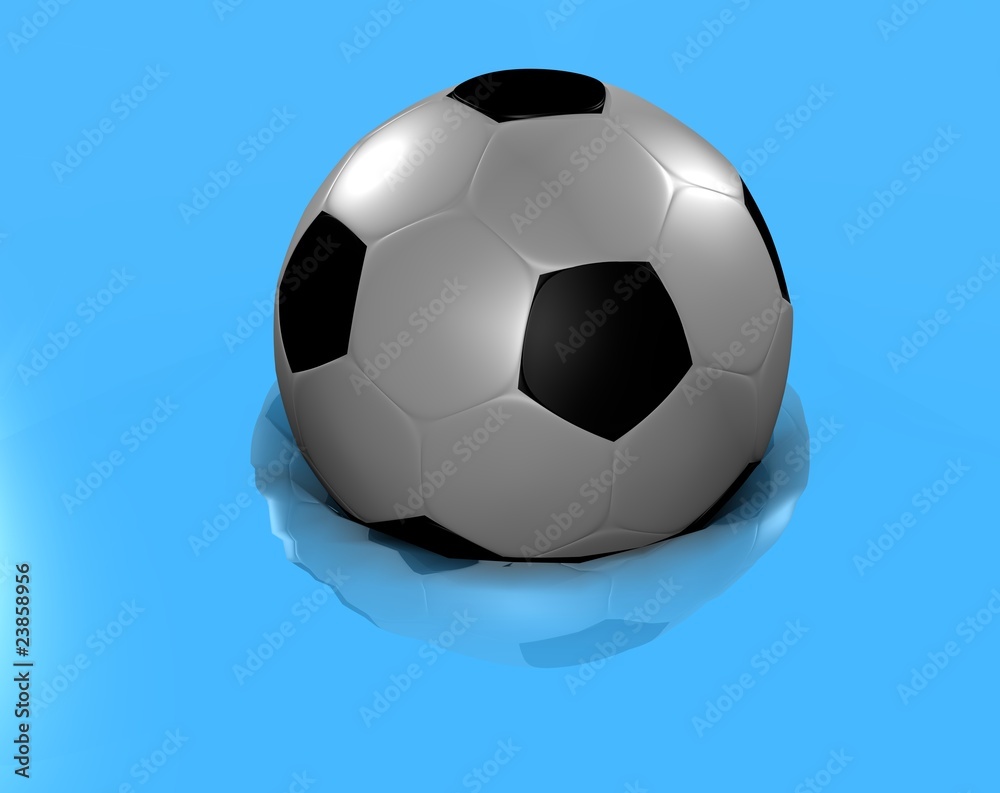 Naklejka premium Football