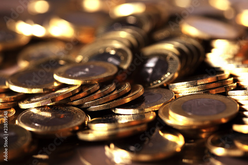 Fotografija Group of coins business money