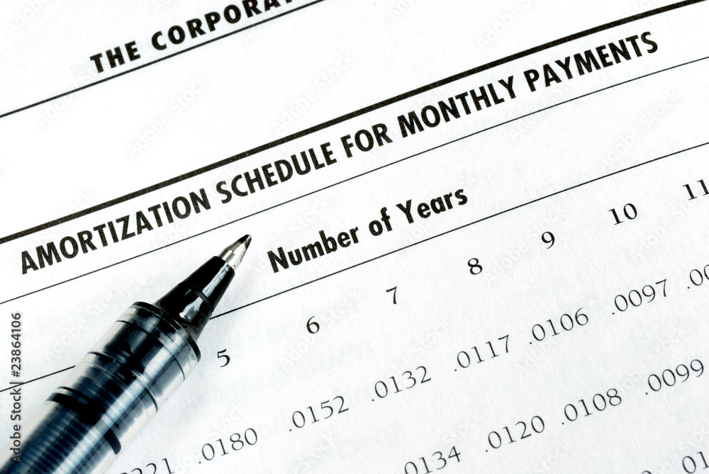 Calculate the loan payment by checking the amortization table Calculate the loan payment by checking the amortization table