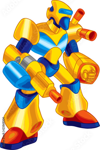 colorful robot