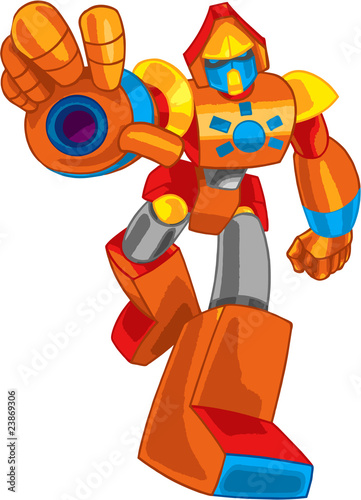 colorful robot